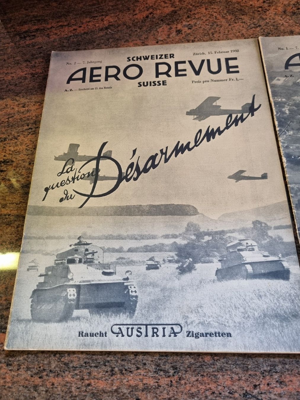 Riviste & Magazine: Schweizer Aero Revue Suisse 3x Hefte Luftschiff Zeppelin ... – Usato da Trachslau venduto da bastet06 1