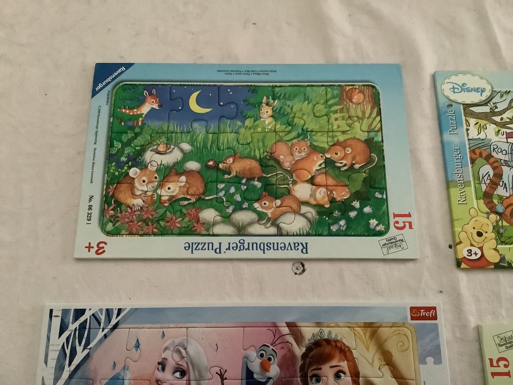Ravensburger Puzzle: 3 Ravensburger 1 Trefl Puzzle – Usato da Wädenswil venduto da Jsi.Z01 1