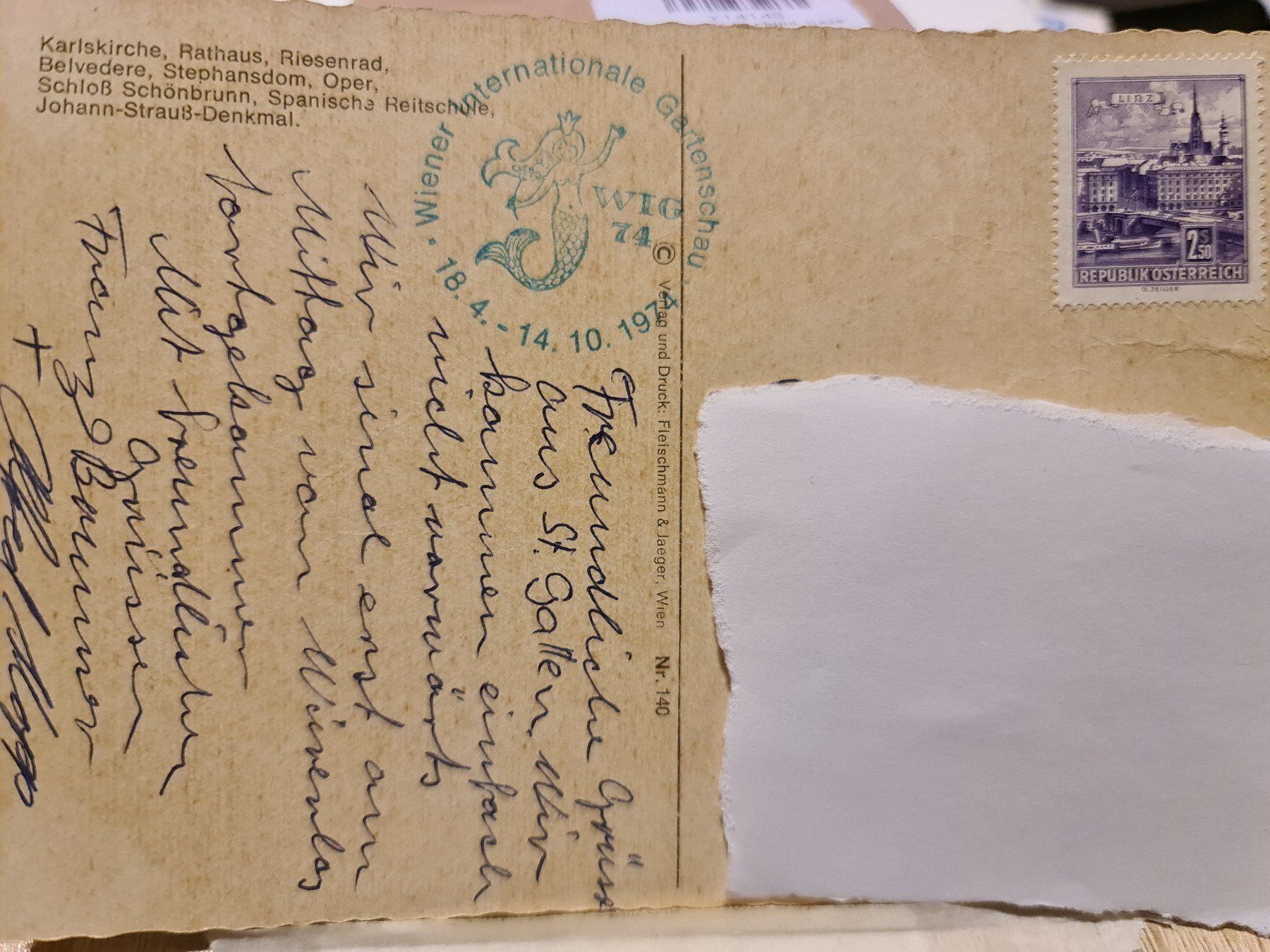 Cartes postales: Ansichtskarte Wien Österreich – D'occasion à Dintikon par Vexi 1