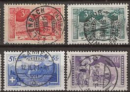 CH129 - Paysages 1914-1918 vollstempel