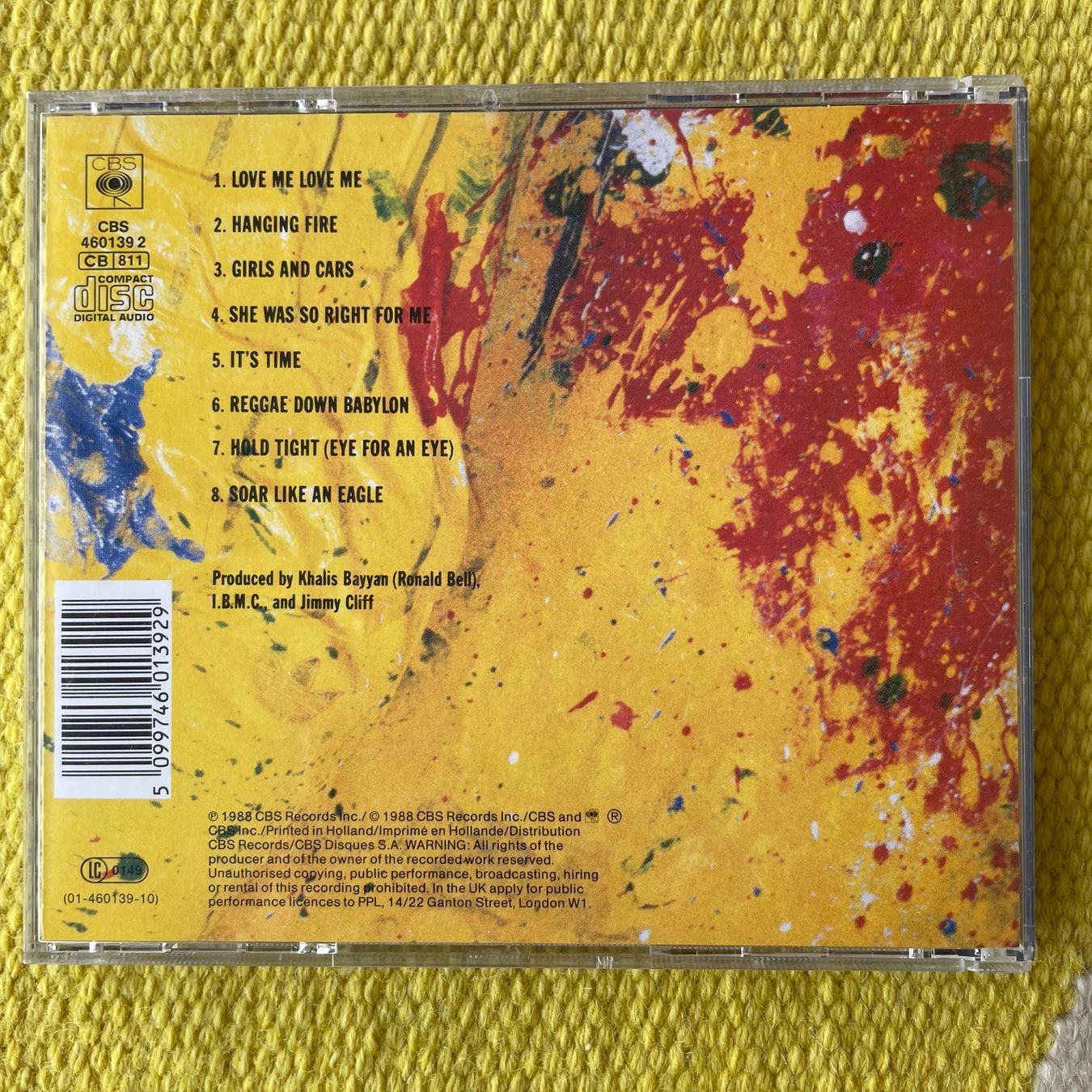 CDs: JIMMY CLIFF-HANGING FIRE – D'occasion à Rorschacherberg par CD-Roli 1