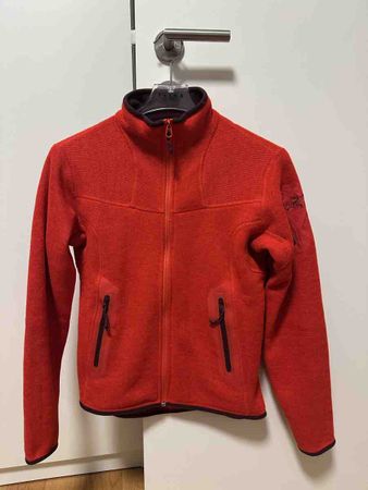 Arc'teryx Fleece jacket women red like new