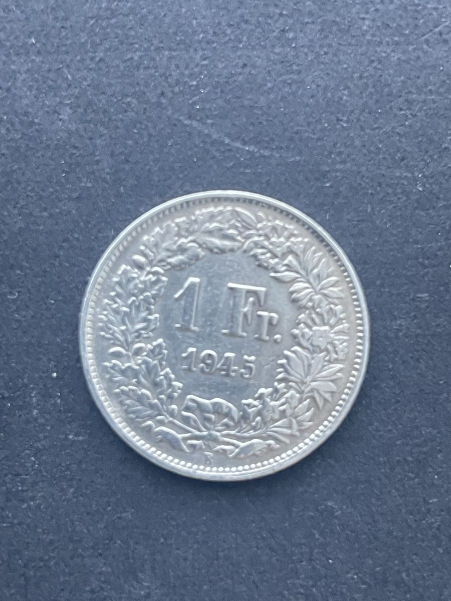 Tutti le monete: 1.- Silber CH Jahr 1945 – Usato da Meierskappel venduto da Hala03