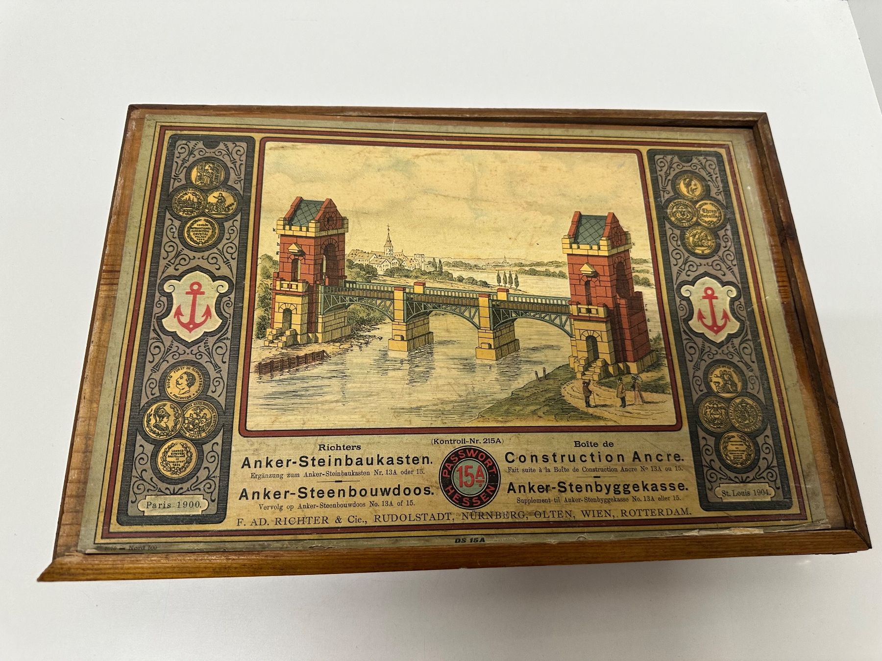 Baukästen: Anker-Steinbaukasten 15 A, Unkomplett, Bespielt – Gebraucht aus Chur von Michalis