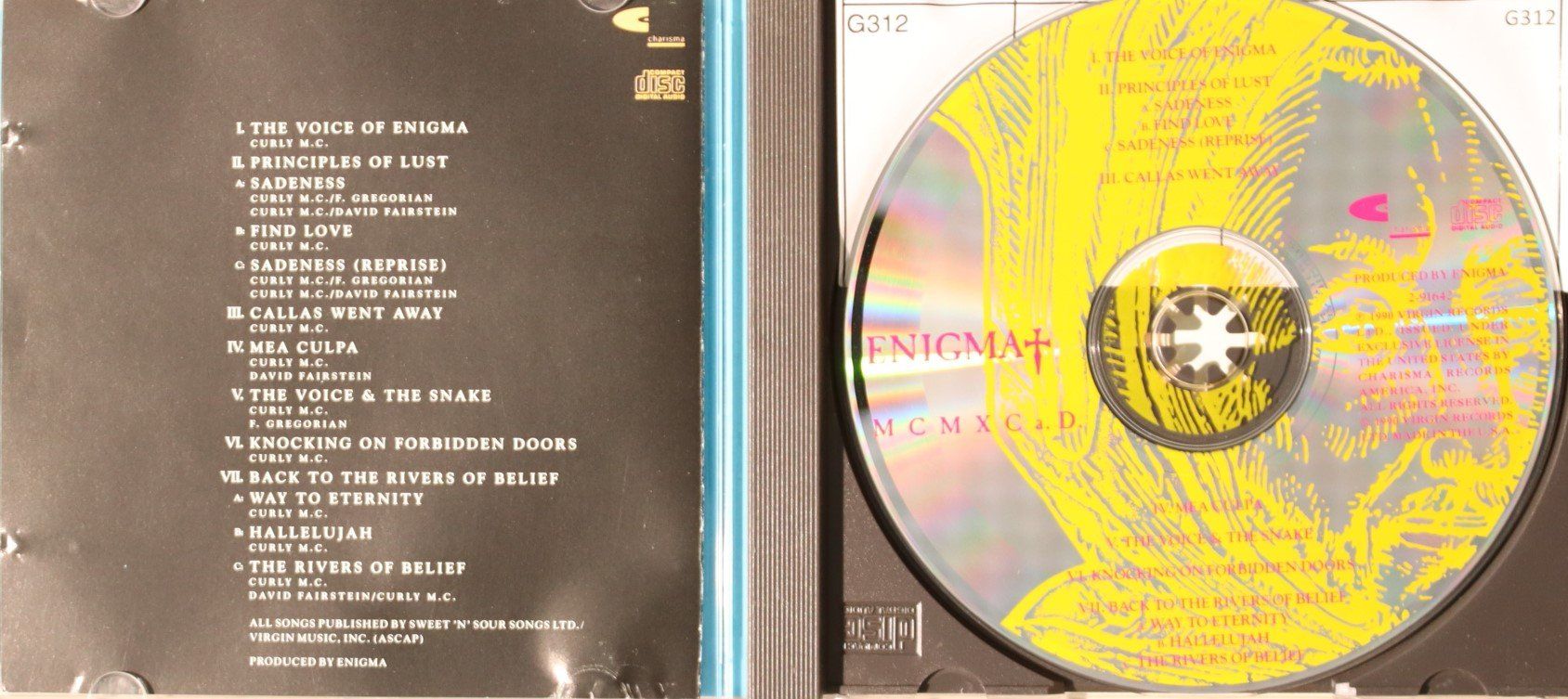 CD: Enigma – MCMXC A.D. – Usato da Luzern venduto da CONTENTI 1