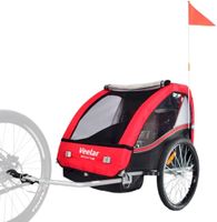 TIGGO VS Kinderanhänger Rot / Schwarz