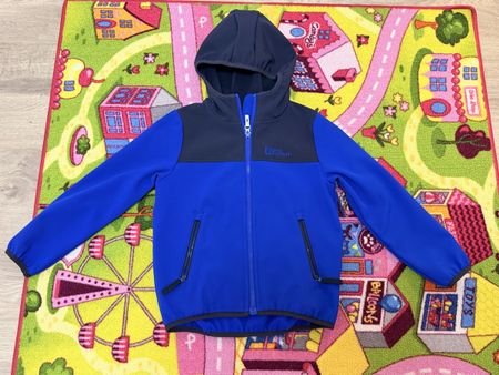 Jack Wolfskin Softshelljacke, blau, 116