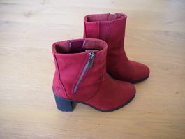 Timberland Damen Stiefeletten, Gr. 38, bordeaux-rot