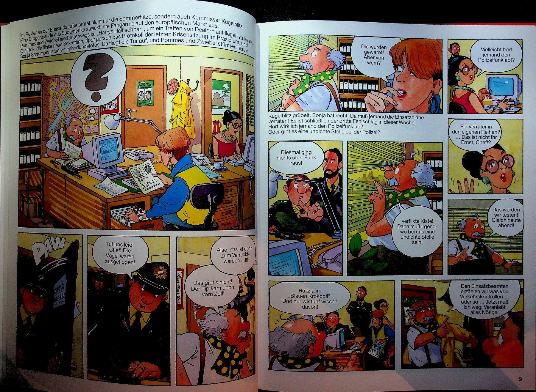 Fumetti: Ursula Scheffler, H. Gerber Kommissar Kugelblitz  Comic – Usato da Reitnau venduto da Zaomir 5