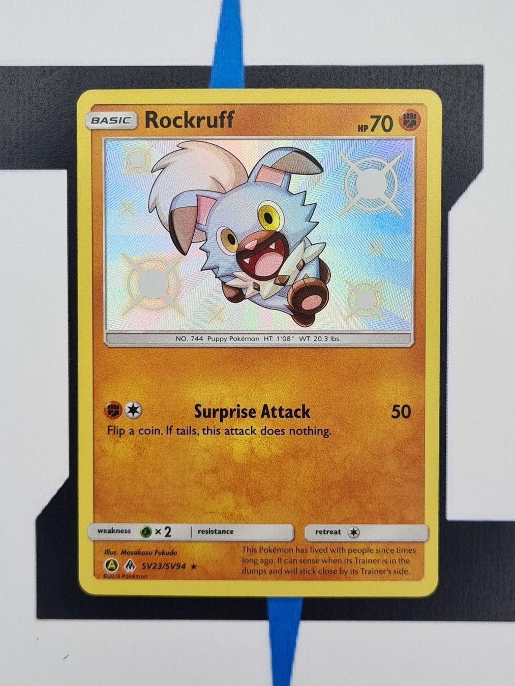 Pokémon Carte collezionabili: Rockruff HIFSV23 EN NM – Nuovo (secondo la descrizione) da Basel venduto da Zadoys
