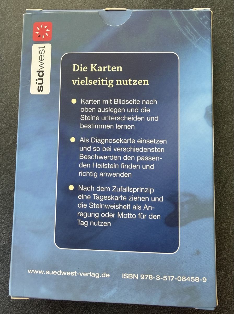 Cartoline: Die Kraft der Steine - 48 Bildkarten – Nuovo (secondo la descrizione) da Kriens venduto da Sternenfisch-0903 1