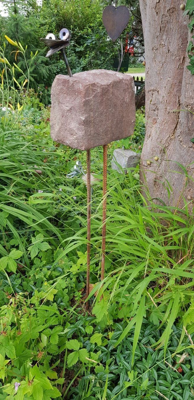 Skulpturen & Statuen: Stein- Metall-Vogel – Gebraucht aus Schaffhausen von beny06 5