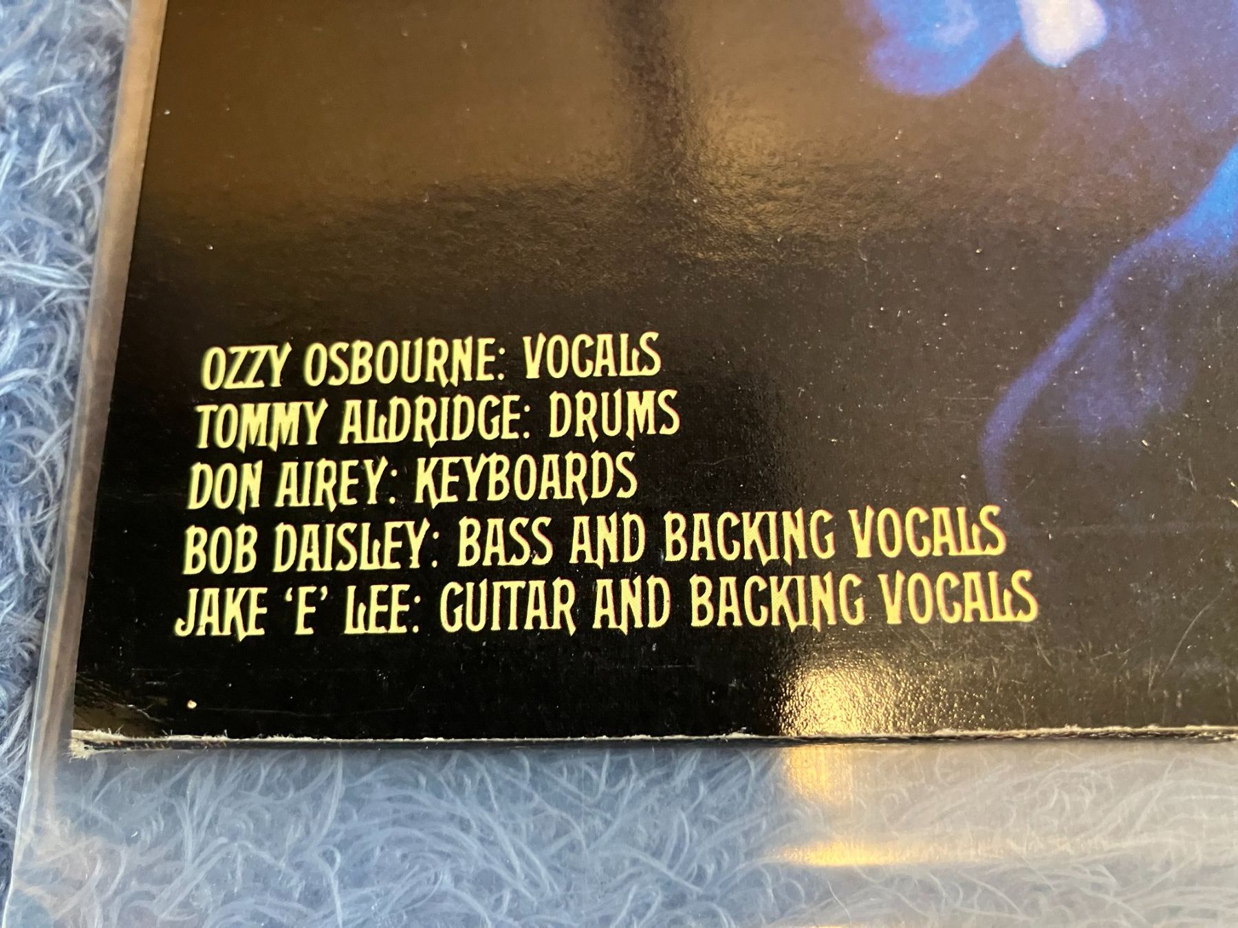 Dischi in vinile: Ozzy Osbourne – Usato da Aarwangen venduto da Jukebox3 4