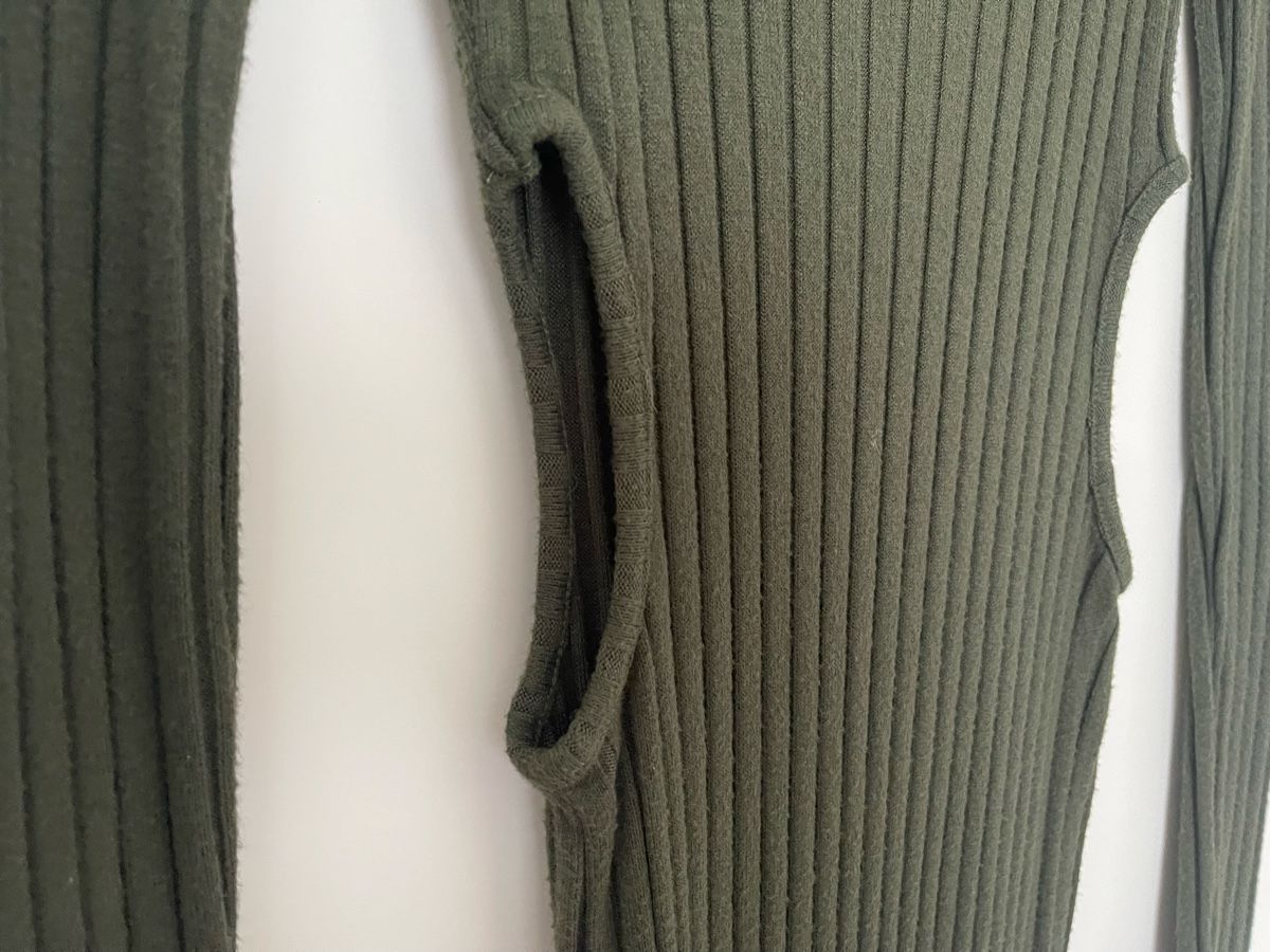 Zara Vestiti: Zara Kleid, olivgrün, Grösse S – Nuovo (secondo la descrizione) da Stallikon venduto da oez6e 1