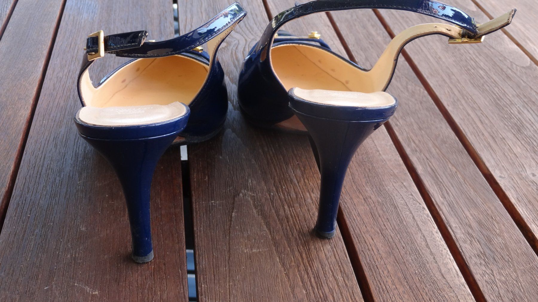 Navyboot Scarpe da donna: Slingpumps Navyboot, dunkelblau – Usato da Erlenbach ZH venduto da November-Ergometer 2