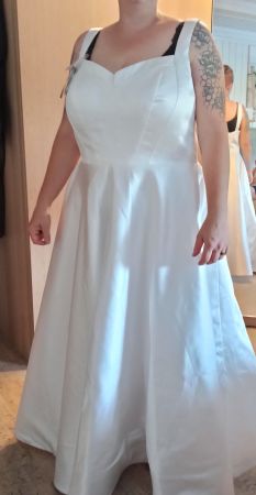 Brautkleid Satin - ungetragen/neu