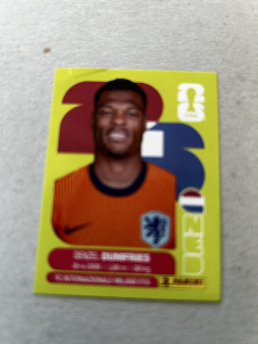 Panini Carte collezionabili: Panini WM 2026 NED 6 Denzel Dumfries – Nuovo e nell'imballaggio originale da Kestenholz venduto da xara03