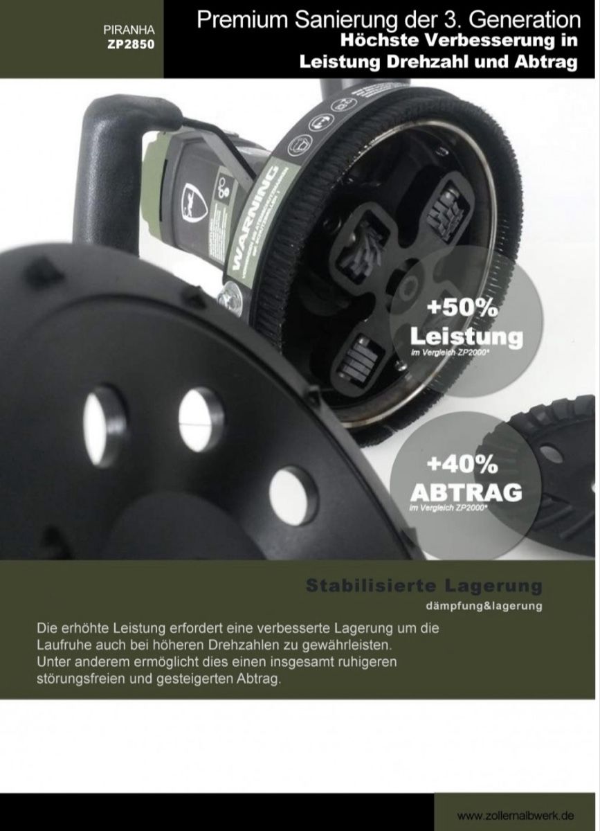 Tutti gli attrezzi: Zollernalb Piranha ZP2850 – Usato da corban venduto da Cedricmueller1 3