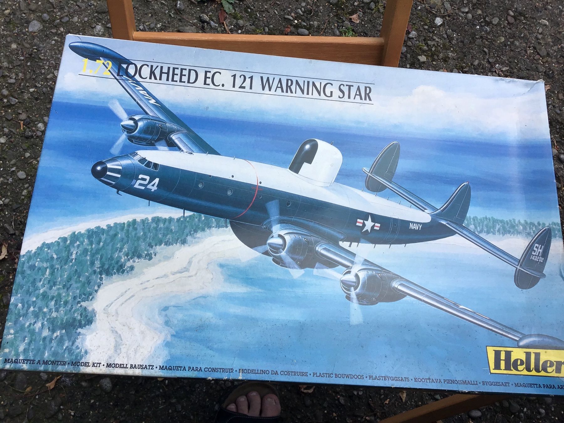 Heller Modellbausätze & Standmodelle: Lockheed EC-121 Warning Star, Heller Modellbausatz – Neu und originalverpackt aus Männedorf von Modell-Spezialisten