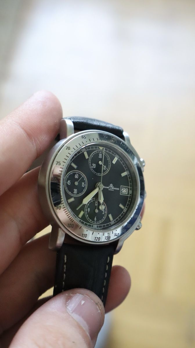 Baume & Mercier Orologi: Baume & Mercier Capeland Chrono ab 1.- – Usato da Seedorf BE venduto da cali_watches 3