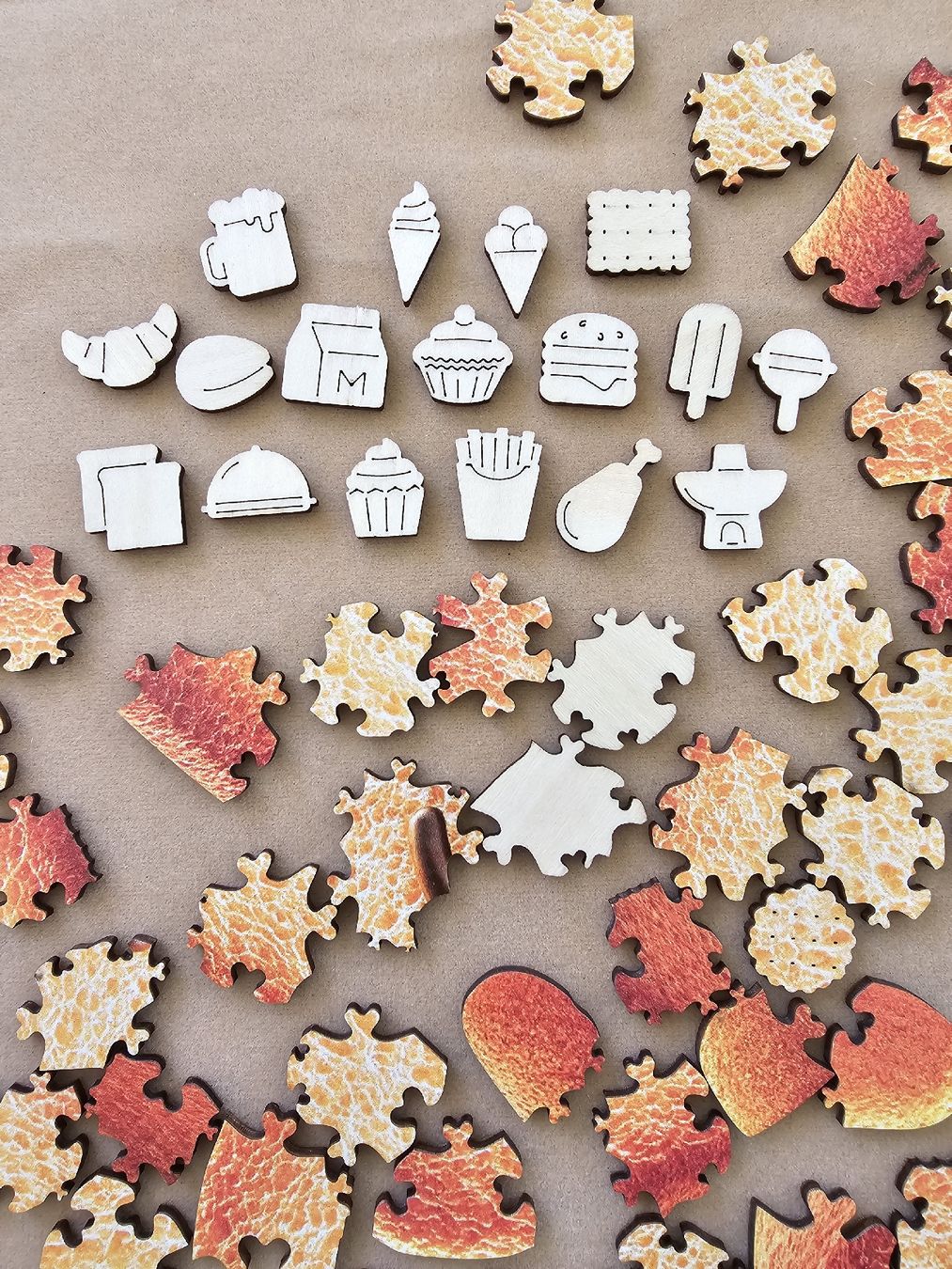 Puzzle: Lustiges, süsses Holzpuzzle "Toast" Grösse A2 – Nuovo (secondo la descrizione) da Bütschwil venduto da Taranabo 2