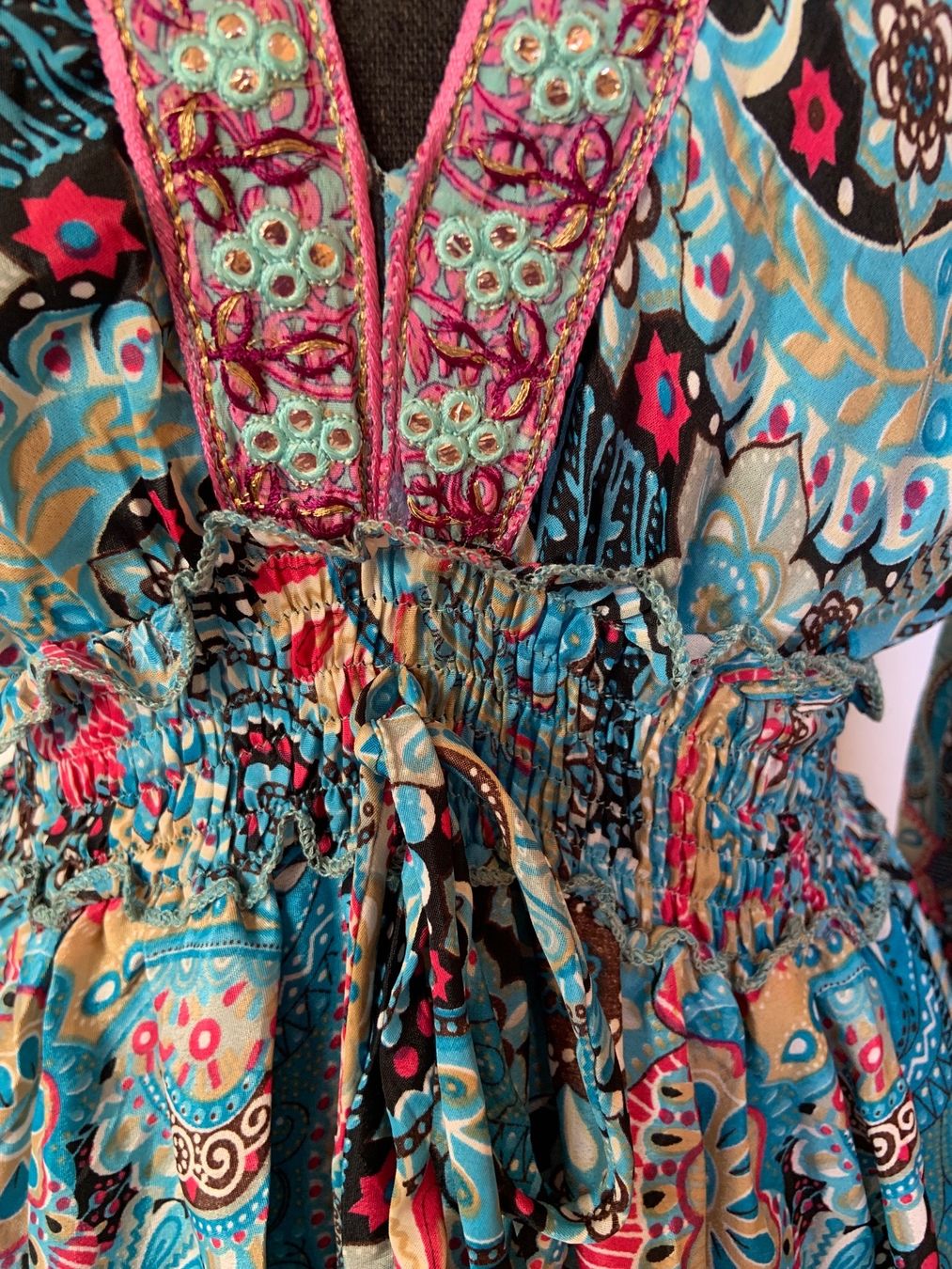Vestiti: Boho Minikleid aus Seide – Nuovo (secondo la descrizione) da Sigriswil venduto da ck56 4