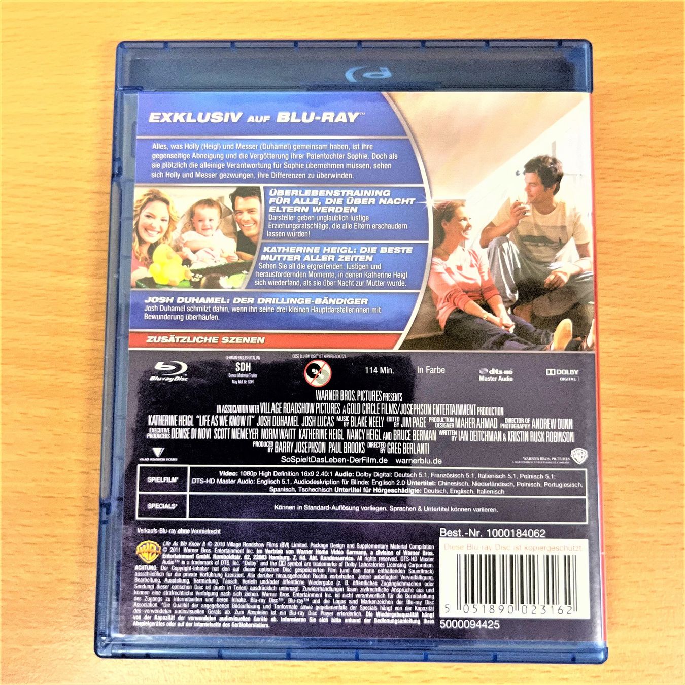Tutti i DVDs: Blu-Ray - So spielt das Leben - Katherine Heigl – Usato da Amlikon-Bissegg venduto da riestig 2