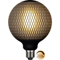 LED E27 G125 Graphic 180 Lumen 4 Watt warmweiss dimmbar