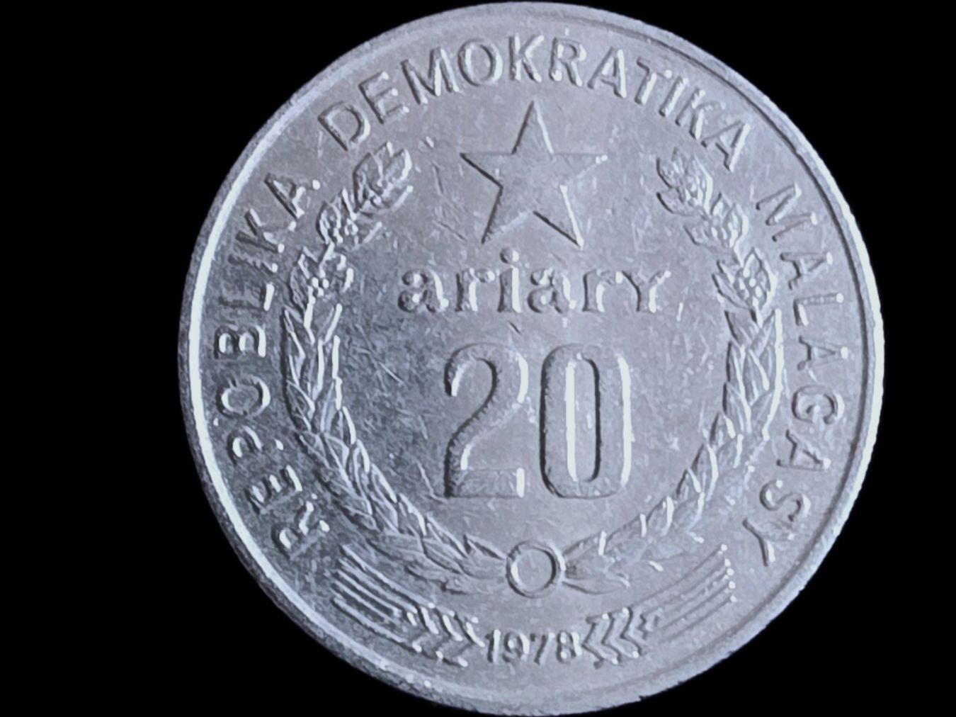 Tutti le monete: MADAGASKAR 20 ARIARY 1978 – Usato da winterthur venduto da CoinPassion 1