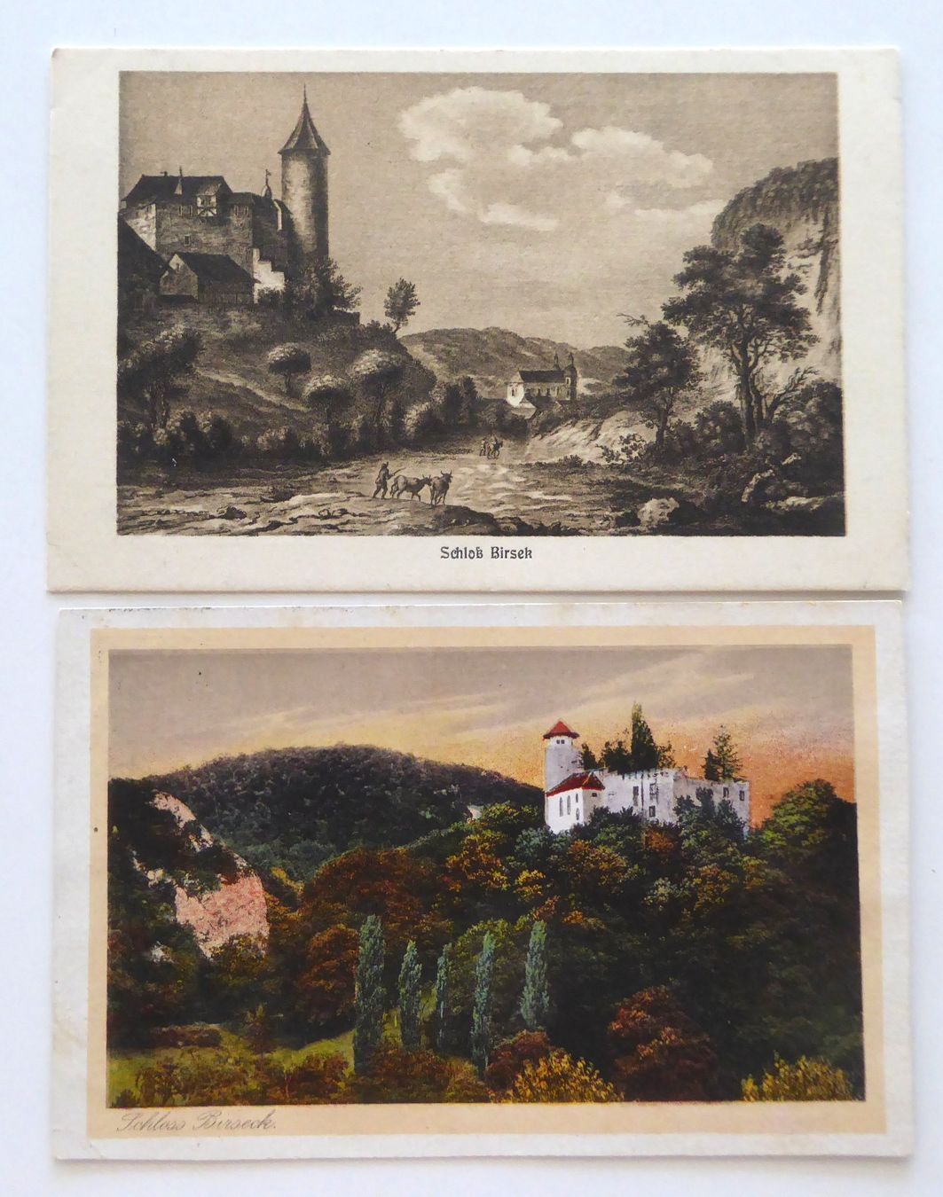 Cartoline postali: Arlesheim Schloss Birseck mit dem Dom – Usato da Aesch BL venduto da Kauri1