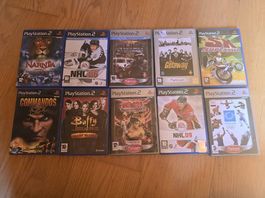Jeux video ps2 à prendre seul ou en lot 