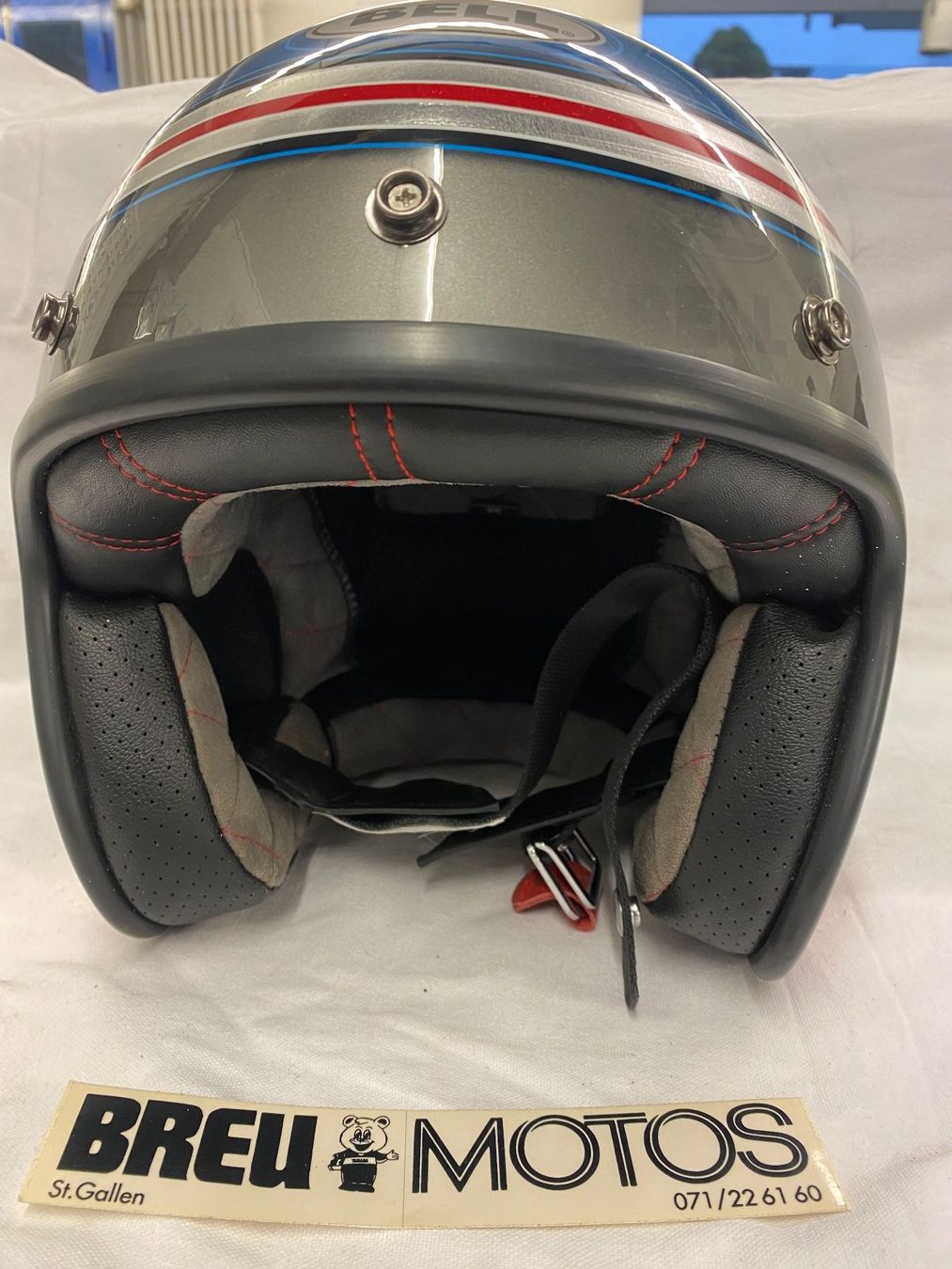 Bell Caschi & visiere: Custom Jethelm Grösse XS, einzigartig! Marke Bell – Nuovo (secondo la descrizione) da St.Gallen venduto da oehlins