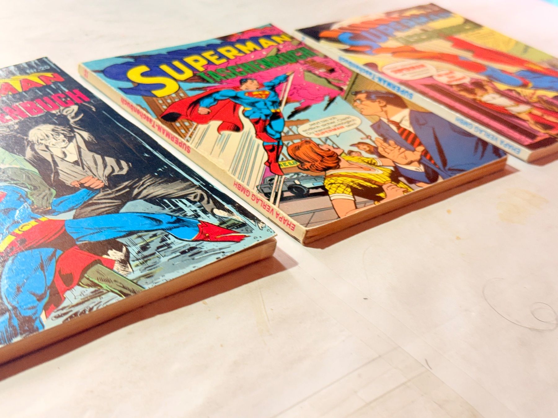 Comics: Superman Taschenbücher, Nr. 20, 22, 24 - Top Zustand! – Gebraucht aus Zuerich von SonderArt-Wertgut 1