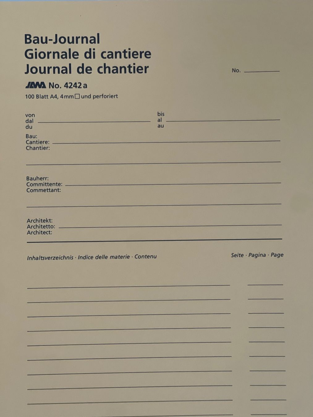 Blocchi: 3 neue Bau-Journal Blöcke – Usato da Matzingen venduto da carola71 1