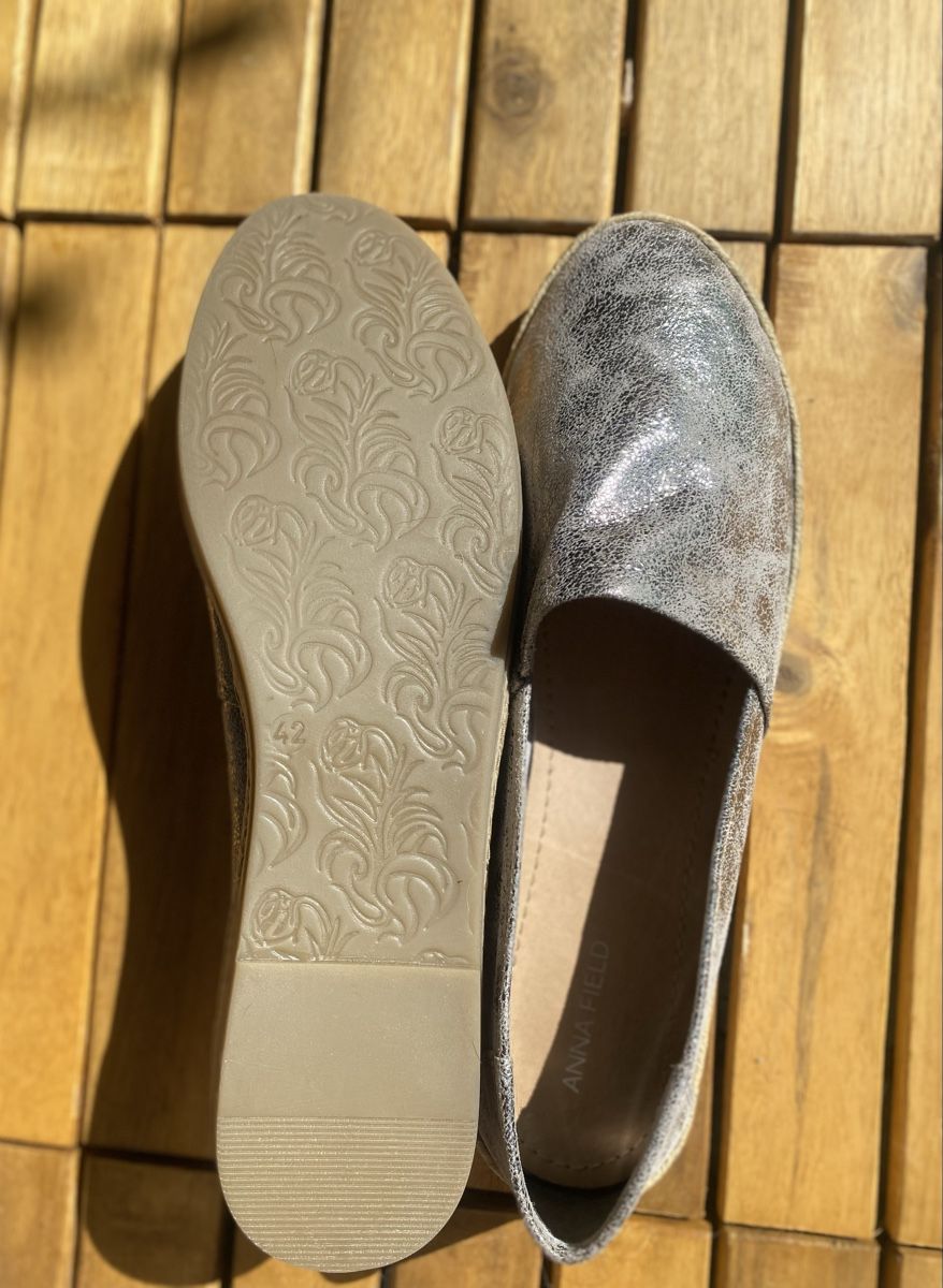Damenschuhe: Anna Field Silver Loafers, Size 42 - Stylish & Comfy! – Neu und originalverpackt aus Safenwil von rgs_tg62 2
