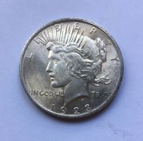 1923 Liberty Dollar Silber