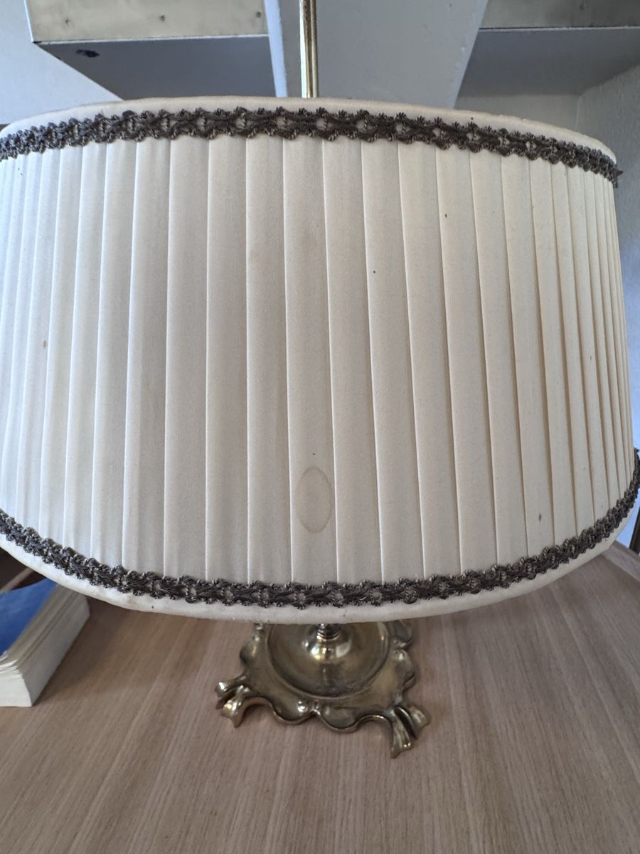 Lampes: Vintage Tischlampe, Messing – D'occasion à Niederbüren par Oetschli 8