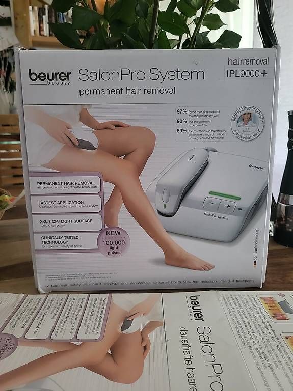 Epilatori: Beurer IPLsalon pro system haarentfernung 9000+ – Usato da Schänis venduto da Sonntagskind89