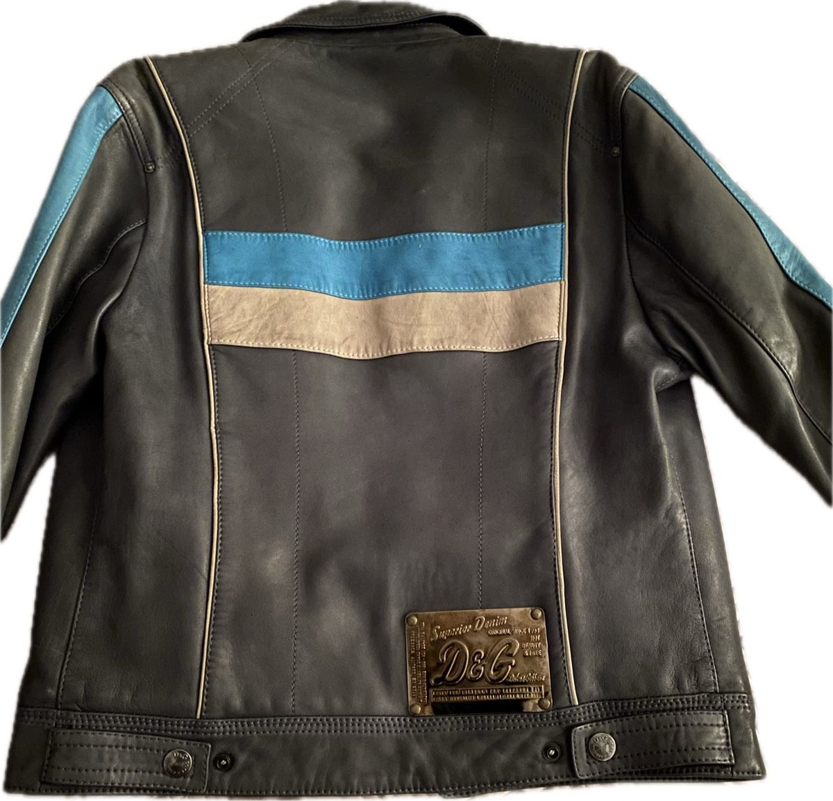 Dolce & Gabbana Giacche: Original D&G Lederjacke – Nuovo e nell'imballaggio originale da Burgdorf venduto da N.O.C. 1