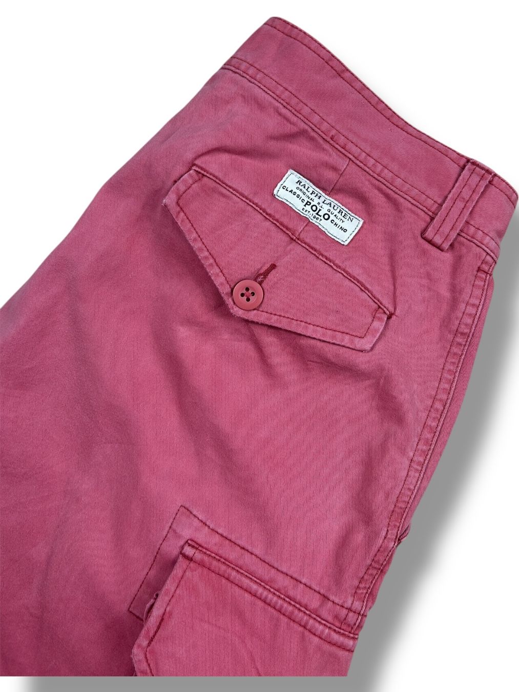 Ralph Lauren Pantaloni: Short Cargo Ralph Lauren Rouge - W33 – Nuovo (secondo la descrizione) da Hauterive NE venduto da Leo_o 1
