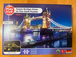 Leuchtendes Tower Bridge Puzzle - 1000 Teile - Neu!