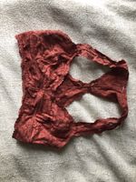 Süsser Bustier in rostrosa