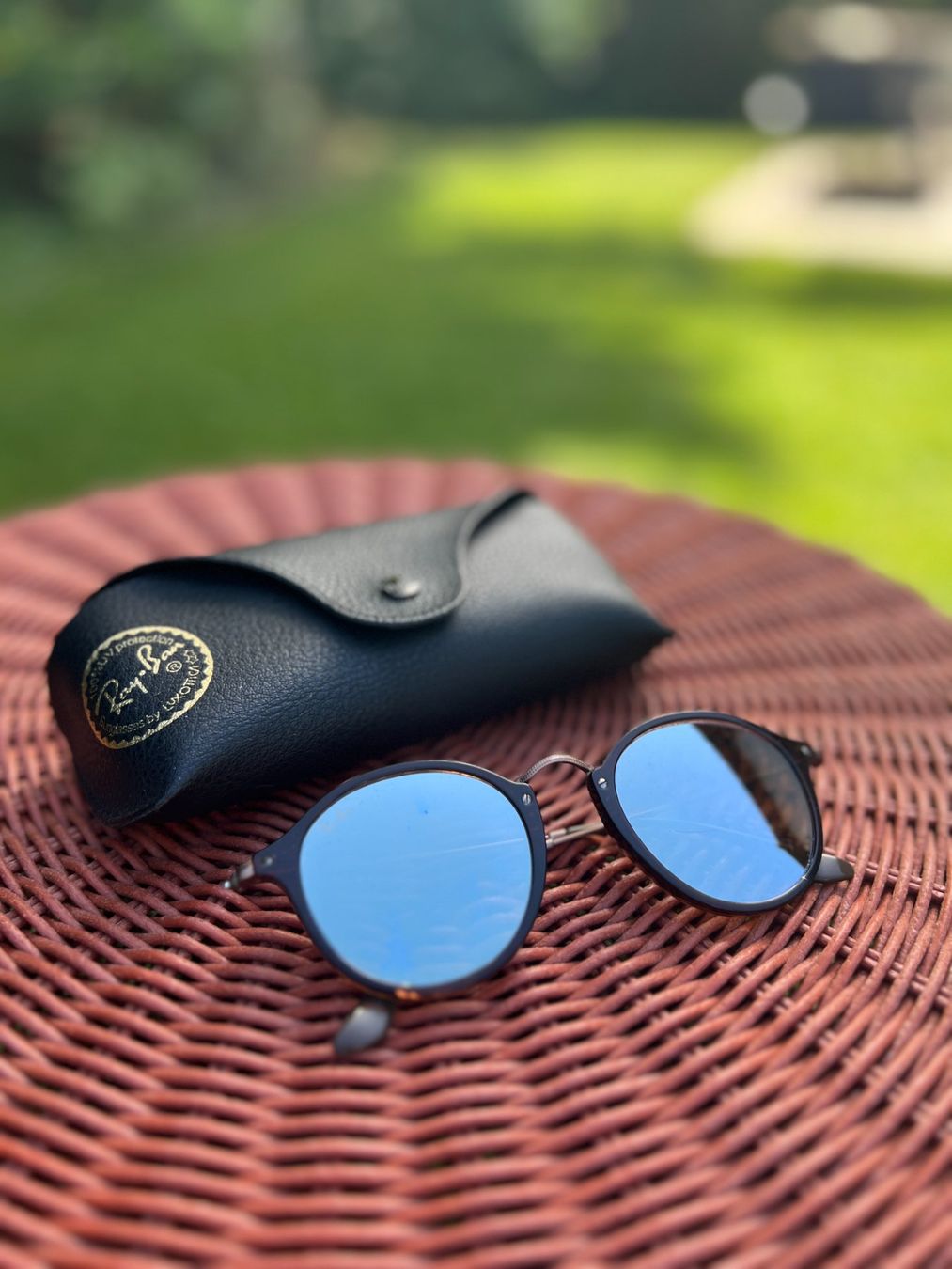 Occhiali & Lenti: Ray Ban Sonnenbrille mit Etui – Usato da Wallisellen venduto da Val1990 2