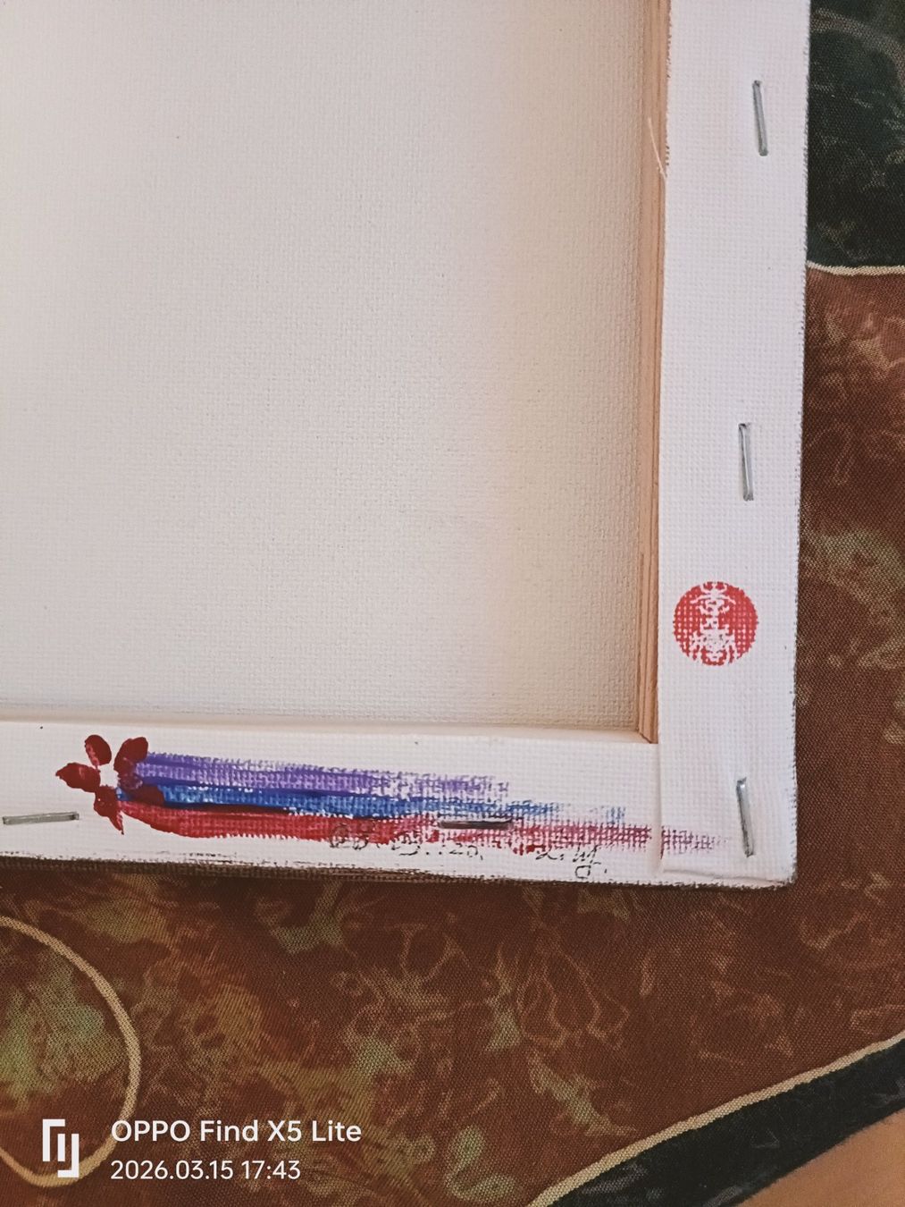 Dipinti: Handgemaltes Acrylbild – Nuovo e nell'imballaggio originale da Luzern venduto da liy_2xms 4