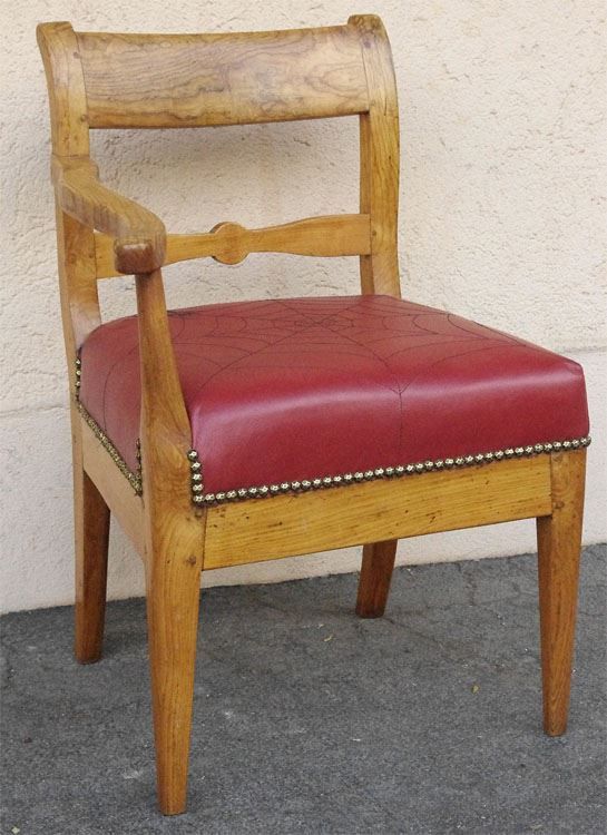 Sedie: extravaganter Biedermeier Spinnstuhl – Usato da Meggen venduto da Trouvaillen 2