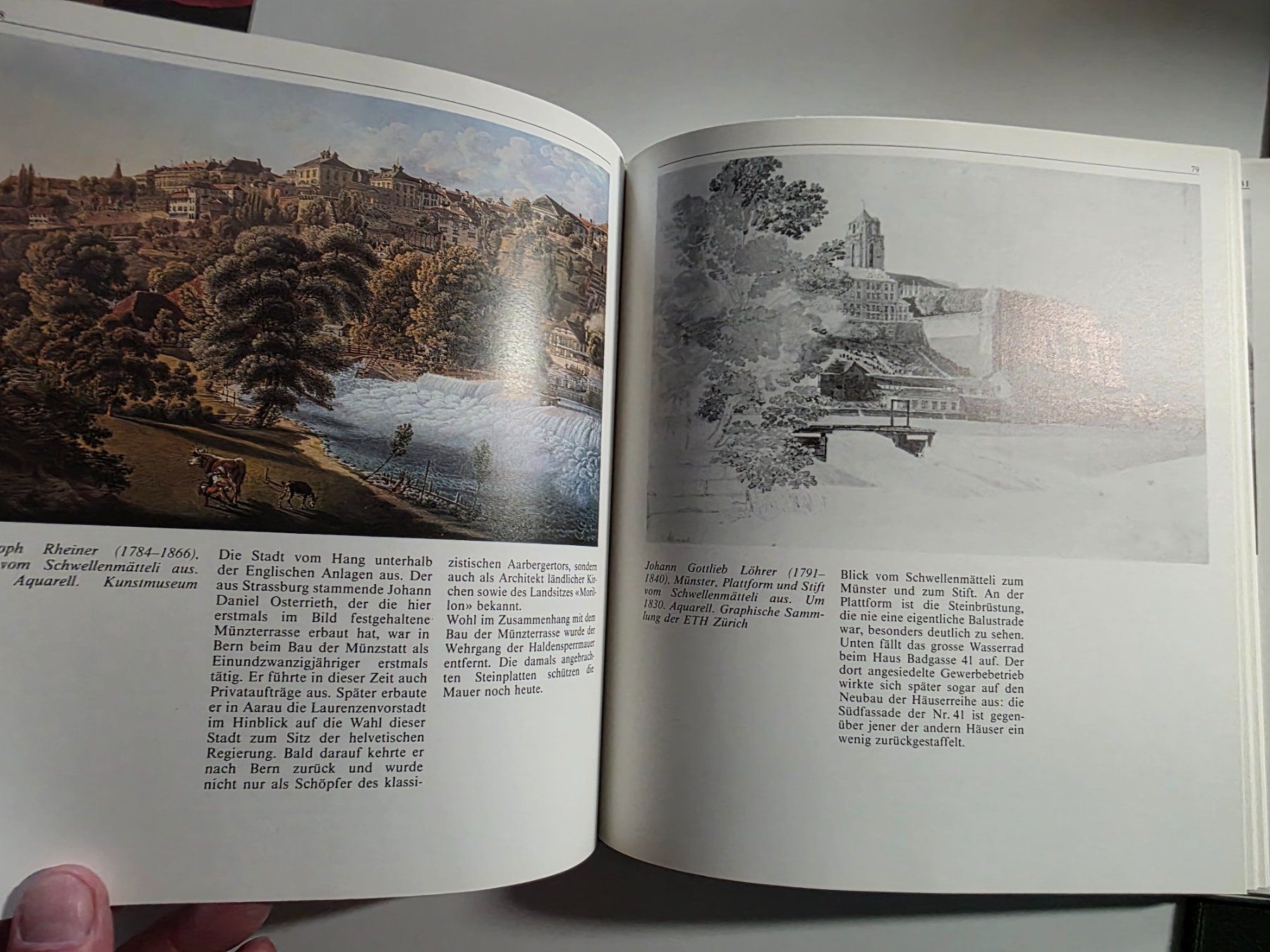 Livres: Bern im Bild 1680-1880 - Cäsar Menz Berchtold Weber 1981 – D'occasion à Walterswil BE par Lonitti 9