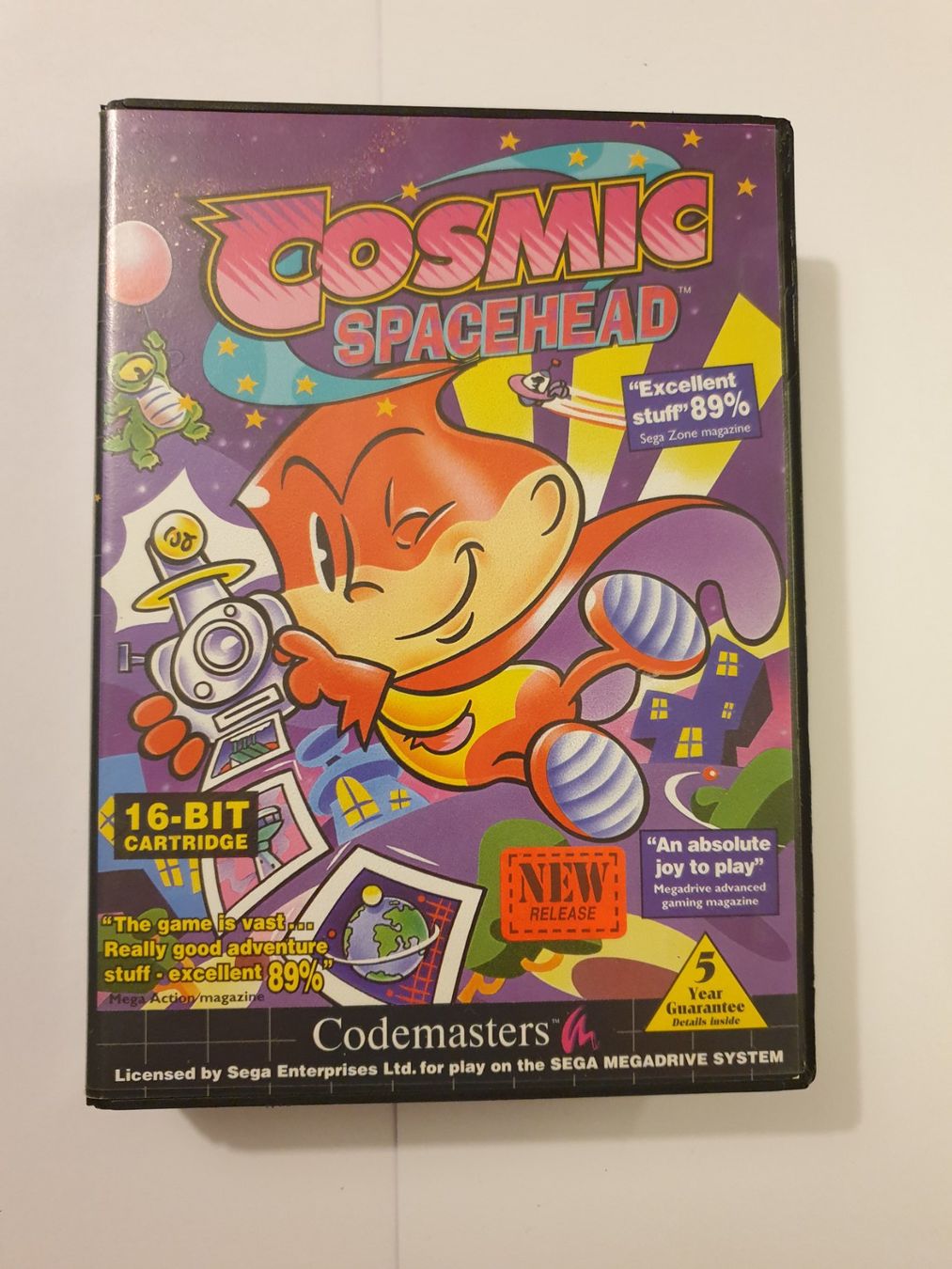 Giochi: Cosmic Spacehead Codemasters / SEGA Mega Drive – Usato da Rain venduto da Rou_z26r