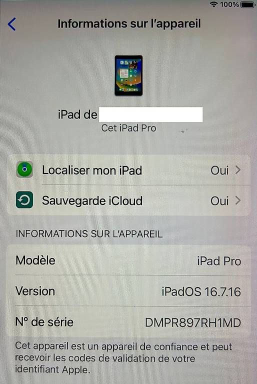 Apple Tablet PC: iPad Pro Apple – Gebraucht aus Préverenges von san_2wc2 2