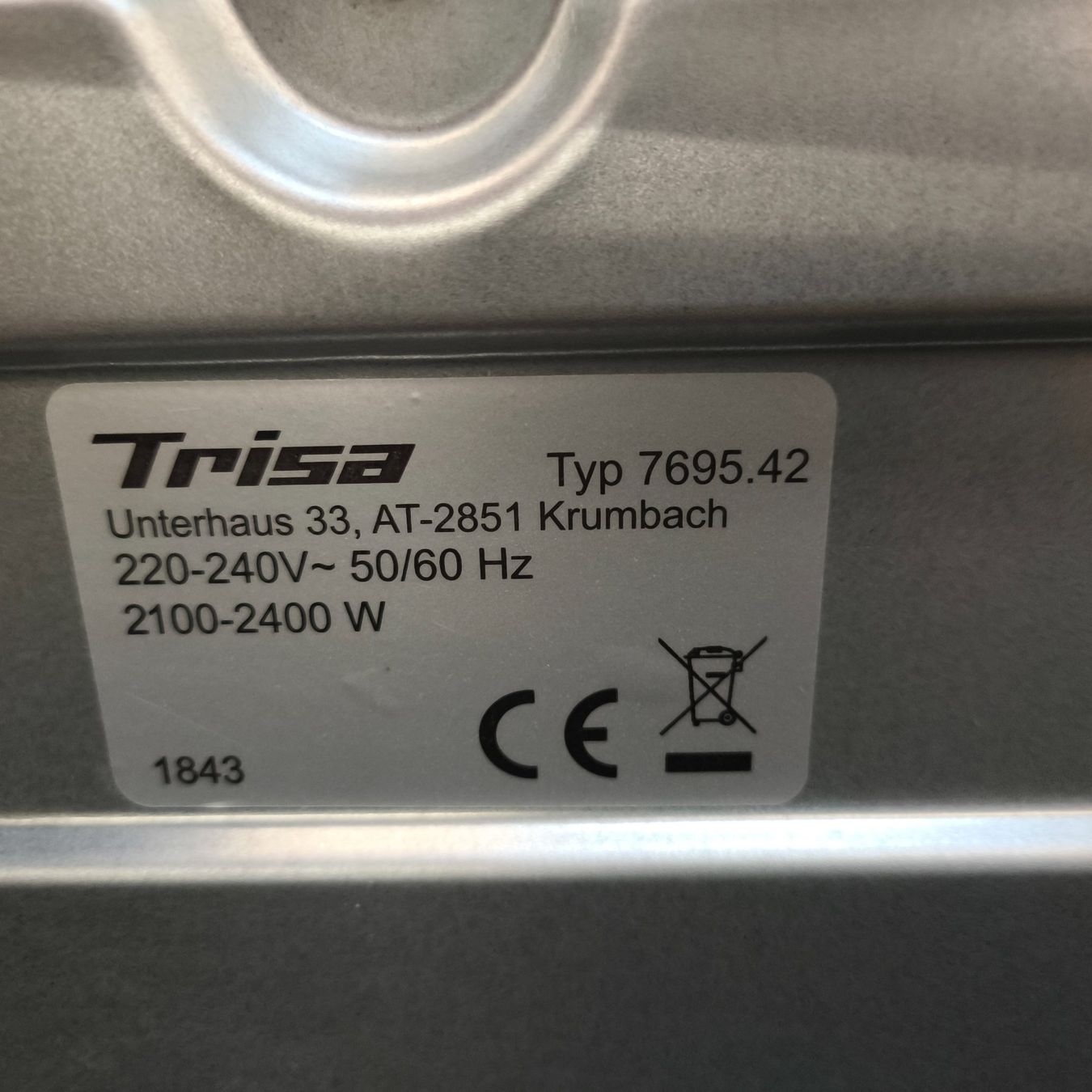 Trisa Küchengeräte: Trisa  Combi Steamer 40l - freistehend – Gebraucht aus Dürnten von dschiniva13 8