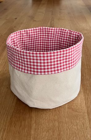Brotkörbchen / Utensilo aus Stoff „Heidi“